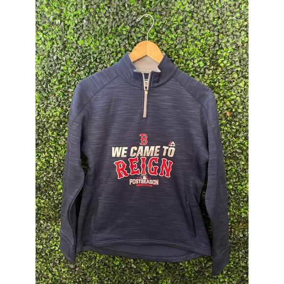 2016 Boston Majestic Postseason we came to Reign Pullover Women’s Size M - Picture 1 of 6